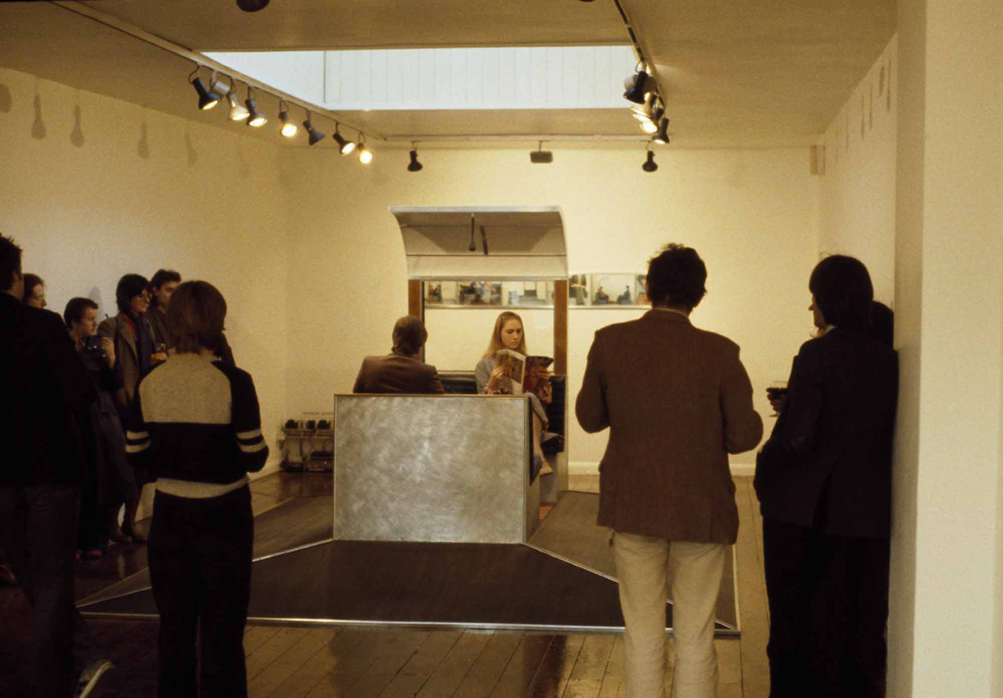 Helen Chadwick, Train of Thought at The Acme Gallery, London, (1978). Performed by Silvia Ziranek Courtesy Acme, Acme Archive.